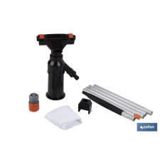 ASPIRADOR PARA PISCINA CON PÉRTIGA 120 CM 230 X 135 MM (PACK: 1 UDS)