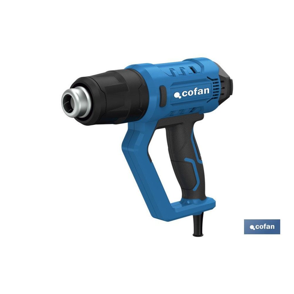 PISTOLA DE AIRE CALIENTE CON LCD DIGITAL DISPLAY 2000 W (PACK: 1 UDS)