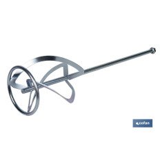 VARILLA MEZCLADORA MORTERO Ø140 600 MM M14 (PACK: 1 UDS)