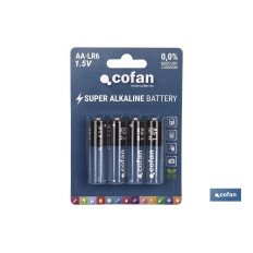 BLISTER 4 PILAS ALCALINA PLUS LR6/AA (PACK: 10 UDS)