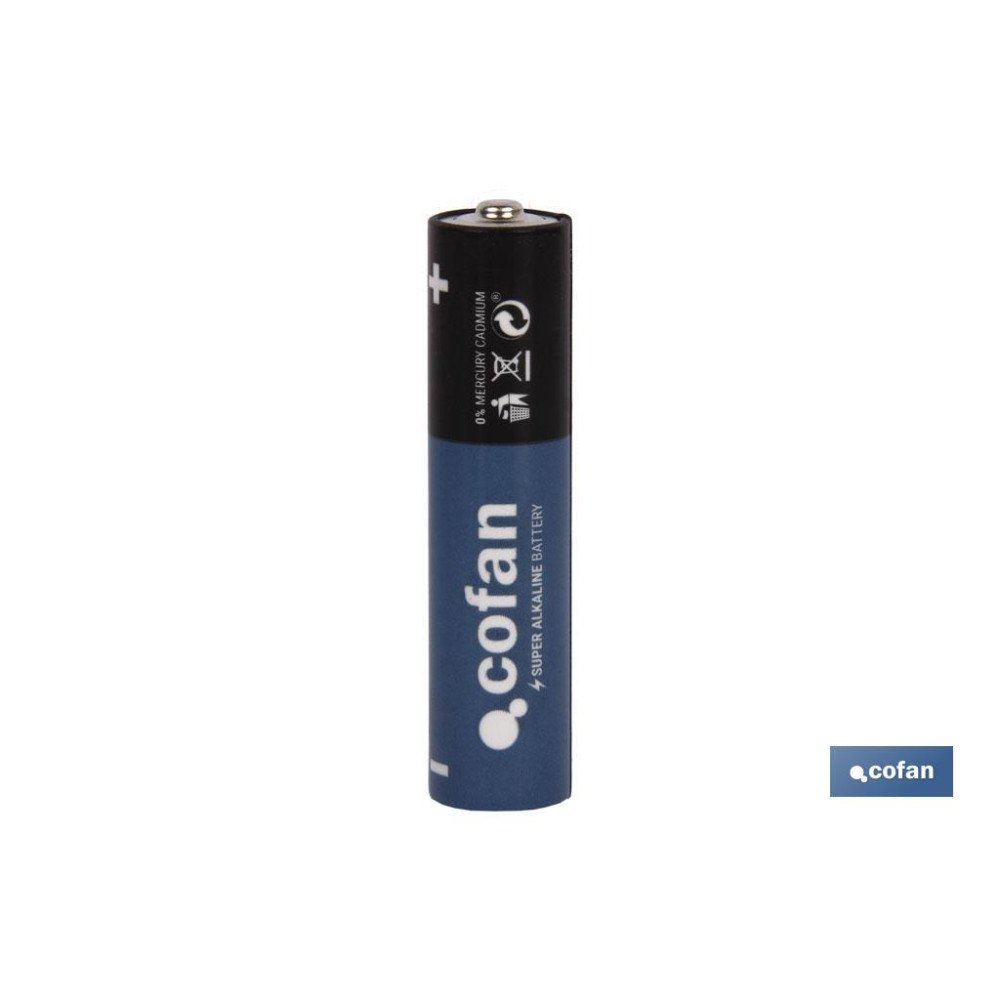 BLISTER 4 PILAS ALCALINA PLUS LR03/AAA (PACK: 10 UDS)