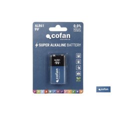 BLÍSTER DE 1 PILA ALCALINA 6LR61/9V VENTA UNITARIA (PACK: 1 UDS)