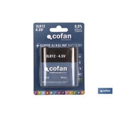 BLÍSTER DE 1 PILA ALCALINA 3LR12/45V VENTA UNITARIA (PACK: 1 UDS)