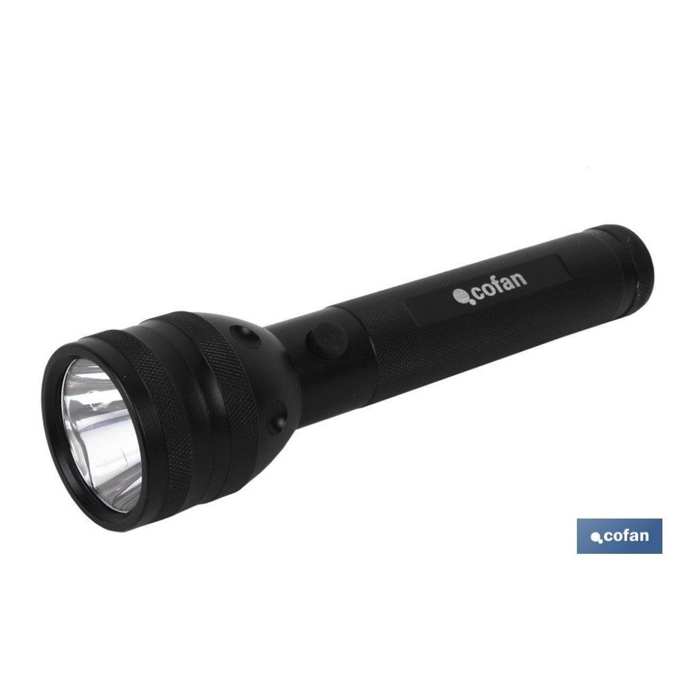 LINTERNA ALUM. HIGH POWER LED 140Lm Ø 5 x23cm (PACK: 1 UDS)