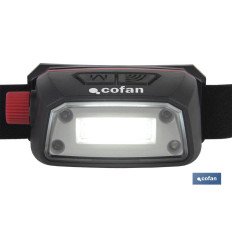 LINTERNA COB LED DE CABEZA 5 W 6500 K USB (PACK: 1 UDS)
