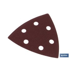 HOJA DE LIJADO GRANO 80 MULTIHERRAMIENTA (PACK: 5 UDS)