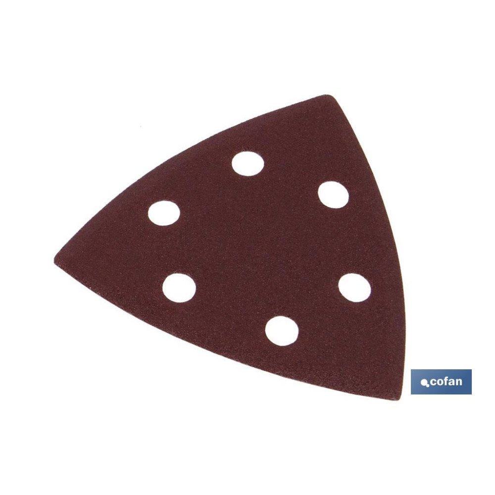 HOJA DE LIJADO GRANO 80 MULTIHERRAMIENTA (PACK: 5 UDS)