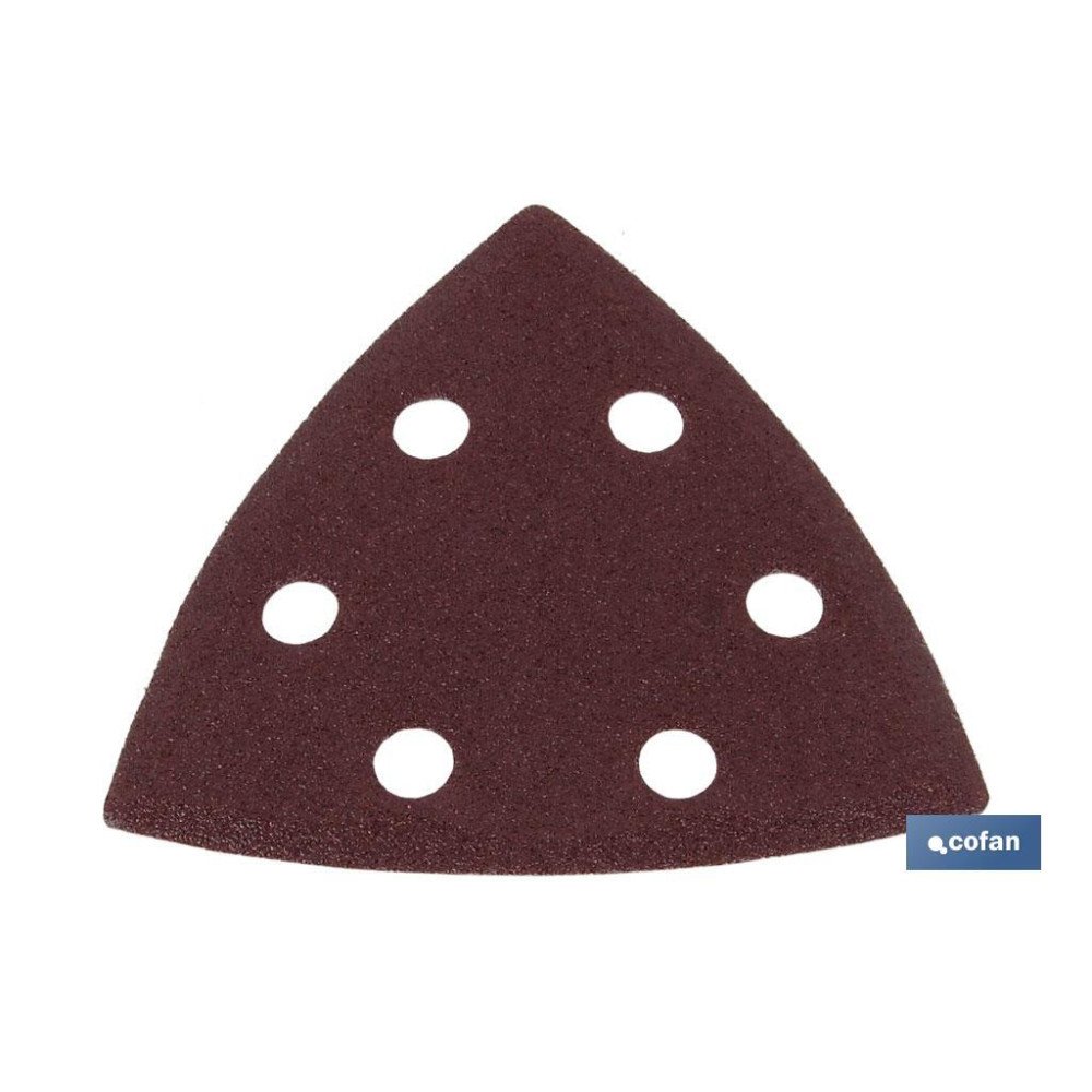 HOJA DE LIJADO GRANO 100 MULTIHERRAMIENTA (PACK: 5 UDS)