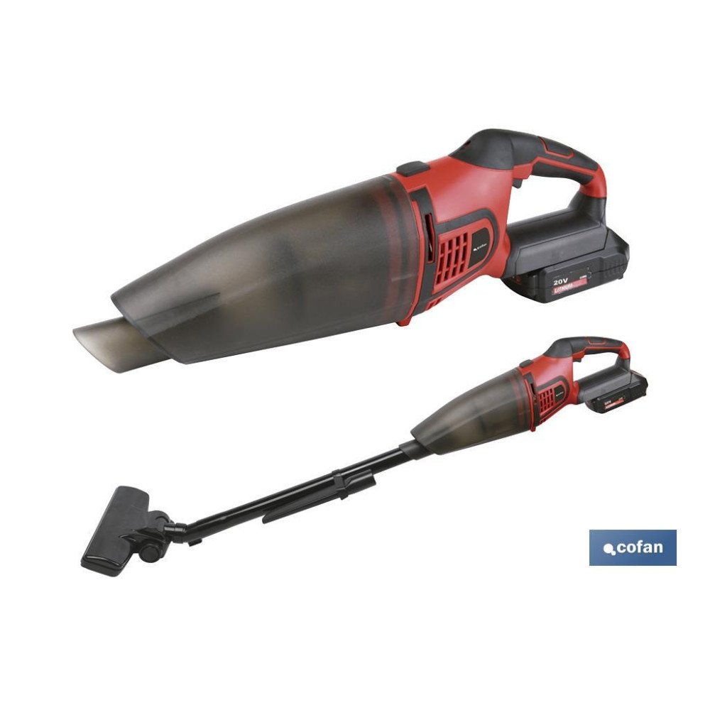 ASPIRADOR A BATERIA Li-ion 20V CON BRAZO ARTICULADO (PACK: 1 UDS)