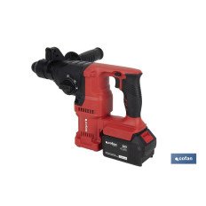 TALADRO MARTILLO PERFORADOR SDS-PLUS A BATERÍA Li-ion 20 V 1150 RPM (PACK: 1 UDS)