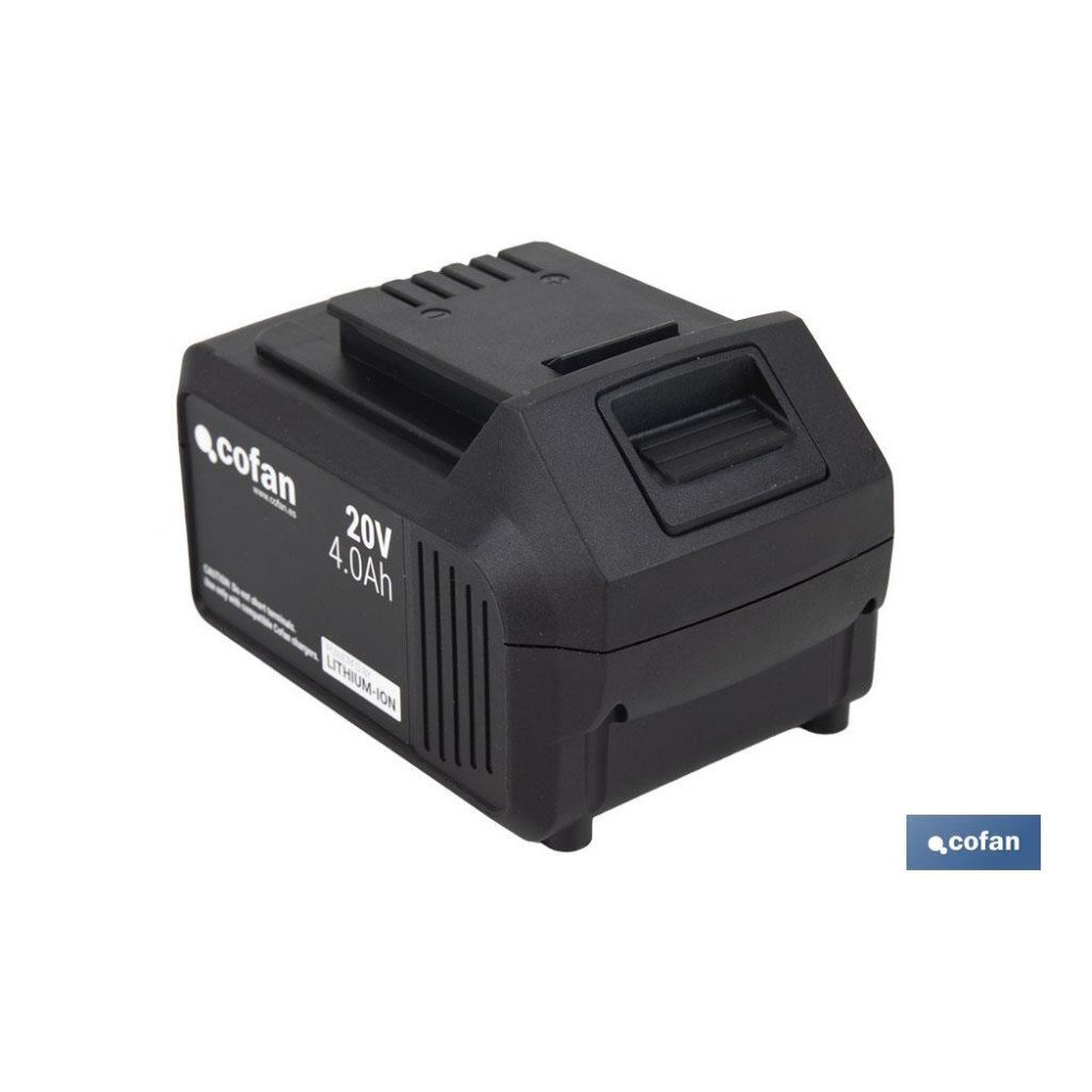 BATERÍA RECARGABLE Li-ion 20 V 4.0Ah (PACK: 1 UDS)
