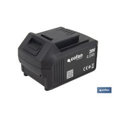 BATERÍA RECARGABLE Li-ion 20 V 4.0Ah (PACK: 1 UDS)