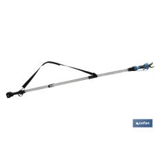 CONJUNTO TIJERAS DE PODAR A BATERÍA + PÉRTIGA EXTENSIBLE 190 CM (PACK: 1 UDS)