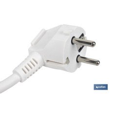 BASE MÚLTIPLE 5T. 1,4M CABLE C/INT. (16A-250V) (PACK: 1 UDS)