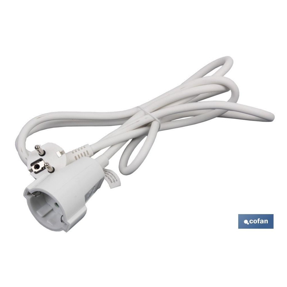 PROLONGADOR ELECTRICO 2M (3 x 1,5mm) (PACK: 1 UDS)