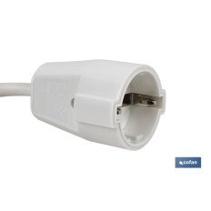 PROLONGADOR ELECTRICO 2M (3 x 1,5mm) (PACK: 1 UDS)