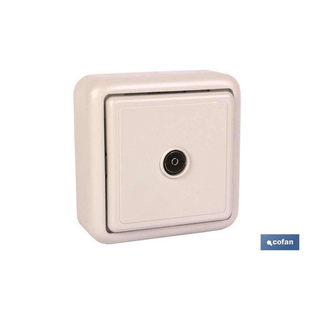 BASE ANTENA 1 TOMA (HEMBRA) (PACK: 1 UDS)