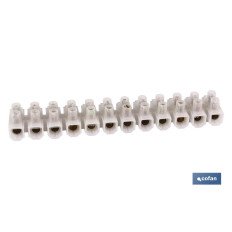 REGLETA CONEXIÓN BLANCA (4MM) (PACK: 1 UDS)