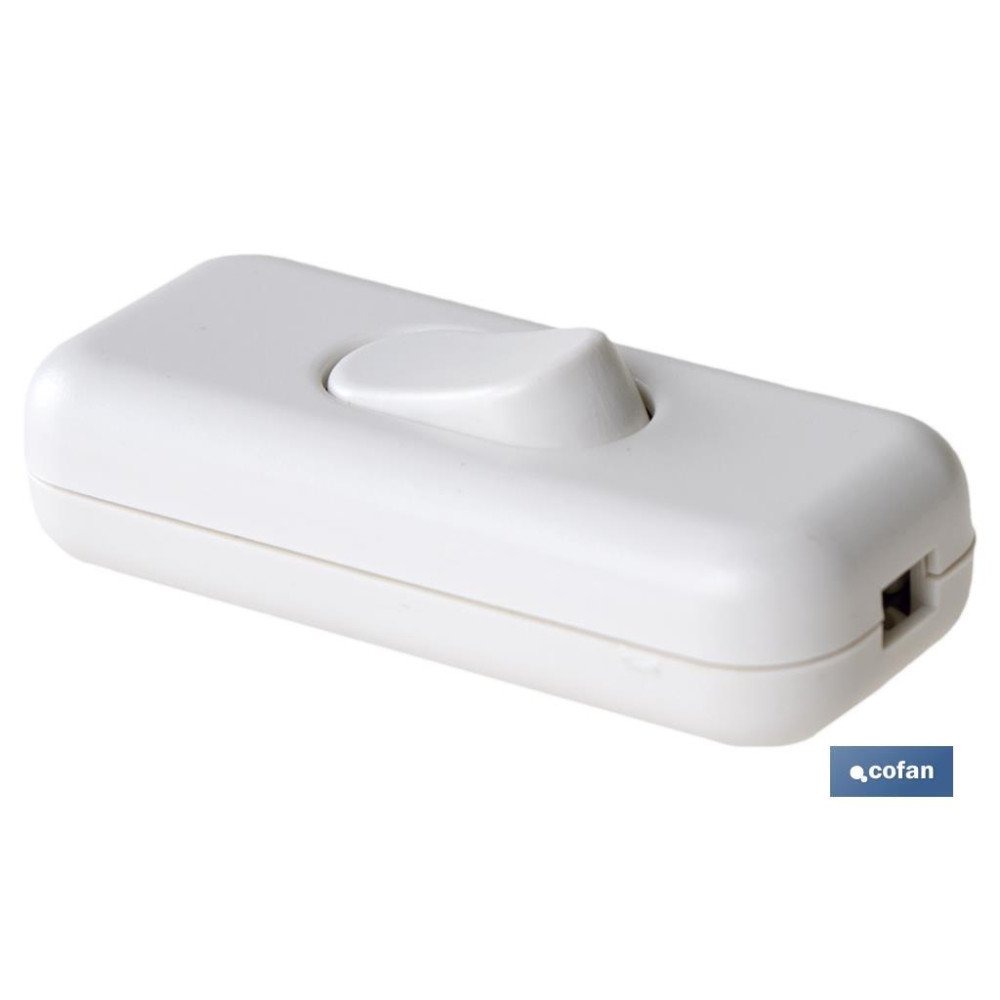 INTERRUPTOR AEREO BLANCO (4A-250V) (PACK: 1 UDS)