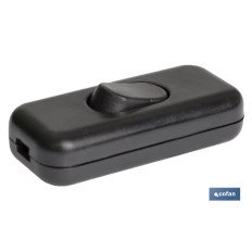 INTERRUPTOR AEREO NEGRO (4A-250V) (PACK: 1 UDS)