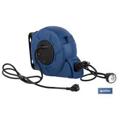 ENROLLACABLES AUTOMÁTICO SOPORTE PARED T/T-16M (14+2) (PACK: 1 UDS)