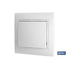 INTERRUPTOR-CONMUTADOR  EMPOTRAR MODELO PACIFIC (BL) (PACK: 1 UDS)