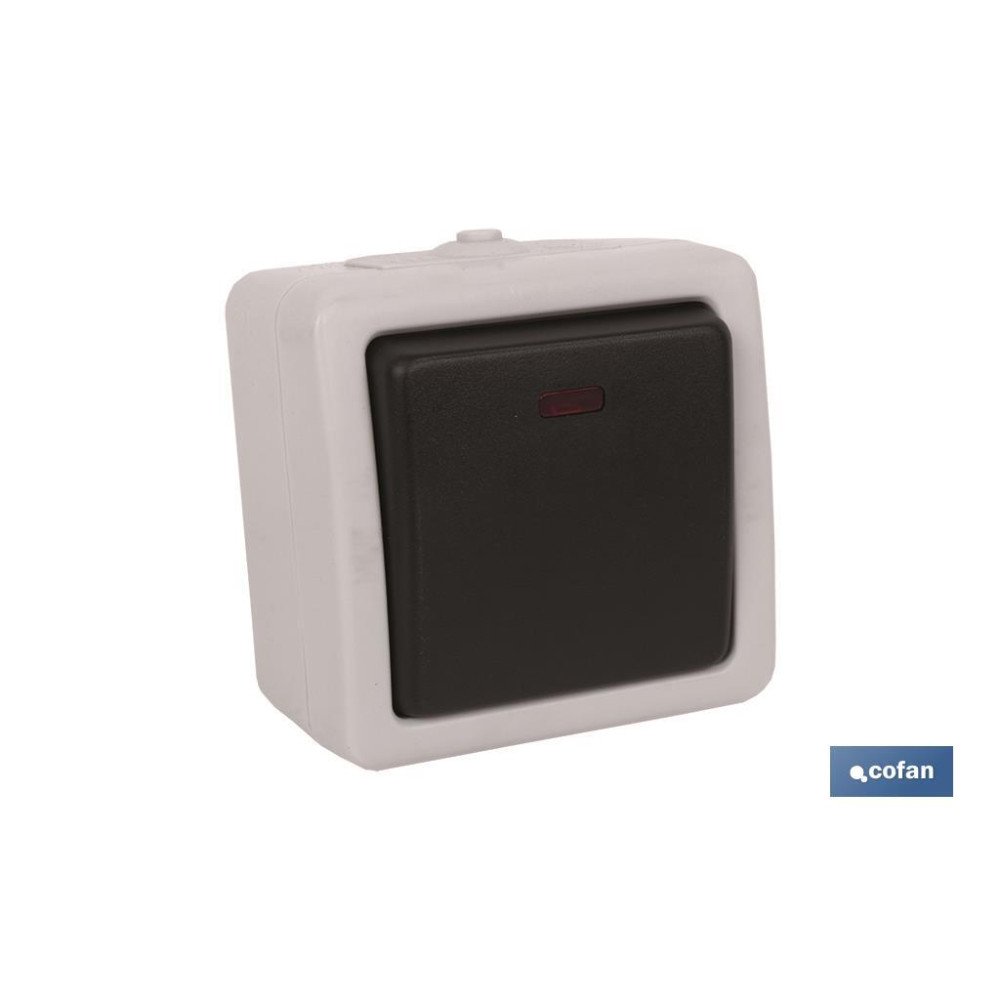 CONMUTADOR- INTERRUPTOR ESTANCO IP44 (PACK: 1 UDS)