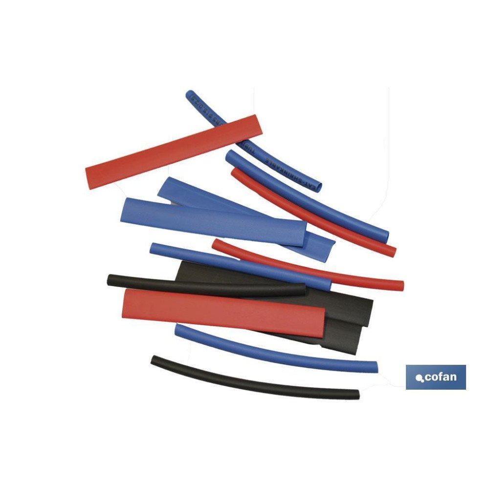 SURTIDO 10 TUBOS TERMORETRÁCTILES 8 CM (PACK: 1 UDS)