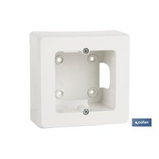 ZÓCALO SUPERFICIE 94X96X43 PARA 1 ELEMENTO. BLANCO (PACK: 1 UDS)