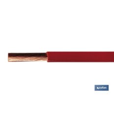 ROLLO CABLE H07V-K 1X1,5MM2 ROJO (100M) (PACK: 1 UDS)
