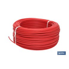 ROLLO CABLE H07V-K 1X1,5MM2 ROJO (100M) (PACK: 1 UDS)