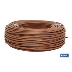ROLLO CABLE H07V-K 1X2,5MM2 MARRÓN (100M) (PACK: 1 UDS)