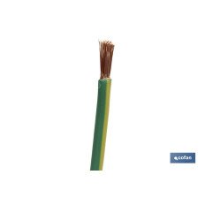 ROLLO CABLE H07V-K 1X2,5MM2 AMAR/VER (100M) (PACK: 1 UDS)