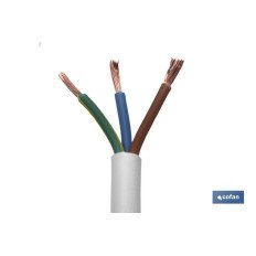 ROLLO 100M MANGUERA BLANCO...