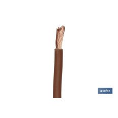 ROLLO CABLE H07V-K 1X6MM2 MARRÓN (100M) (PACK: 1 UDS)