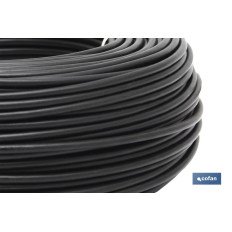 ROLLO CABLE H07V-K 1X6MM2 NEGRO (100M) (PACK: 1 UDS)