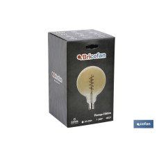 BOMBILLA LED GLOBO SPIRAL 4W E27 170LM 2200K (PACK: 1 UDS)