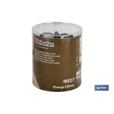 PORTALAMPARAS (CABLE+ROSETÓN) ORO CLARO E27 100X10CM (PACK: 1 UDS)