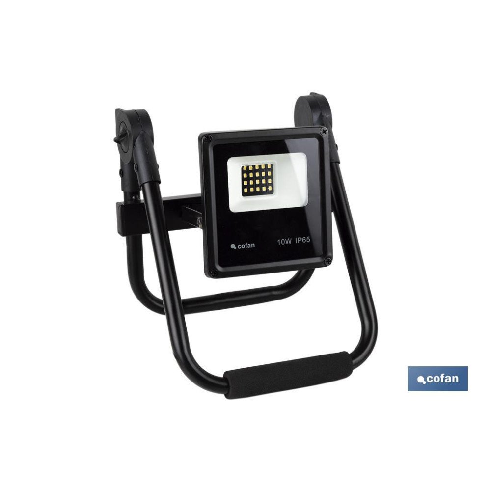 PROYECTOR COMPACTO LED SMD10 W CON SOPORTE (PACK: 1 UDS)