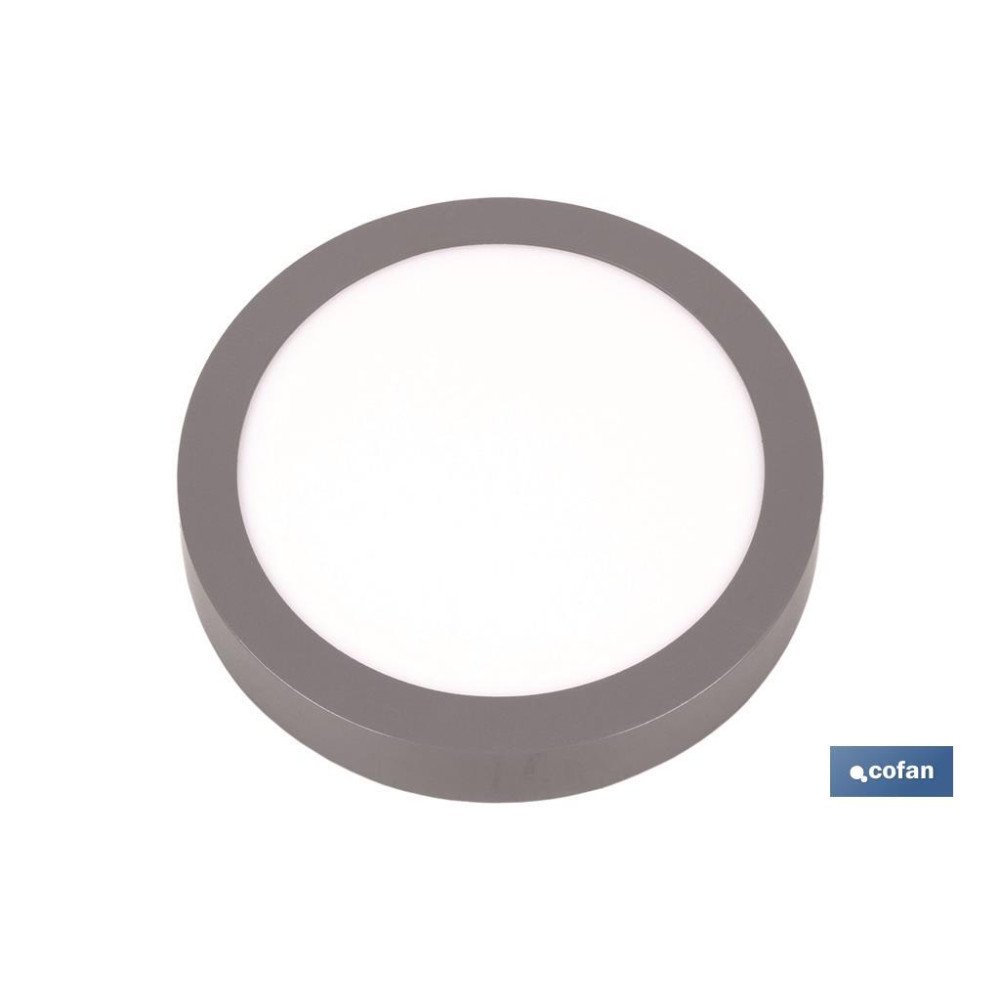 DOWNLIGHT SUPERFICIE ALUMINIO 20W Ø225 MM (PACK: 1 UDS)
