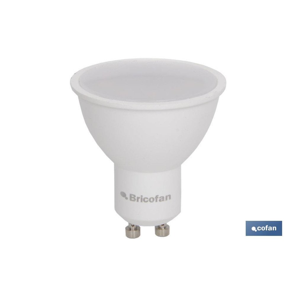 LÁMPARA LED GU-10 5W 110º 400LM 6500K (PACK: 1 UDS)