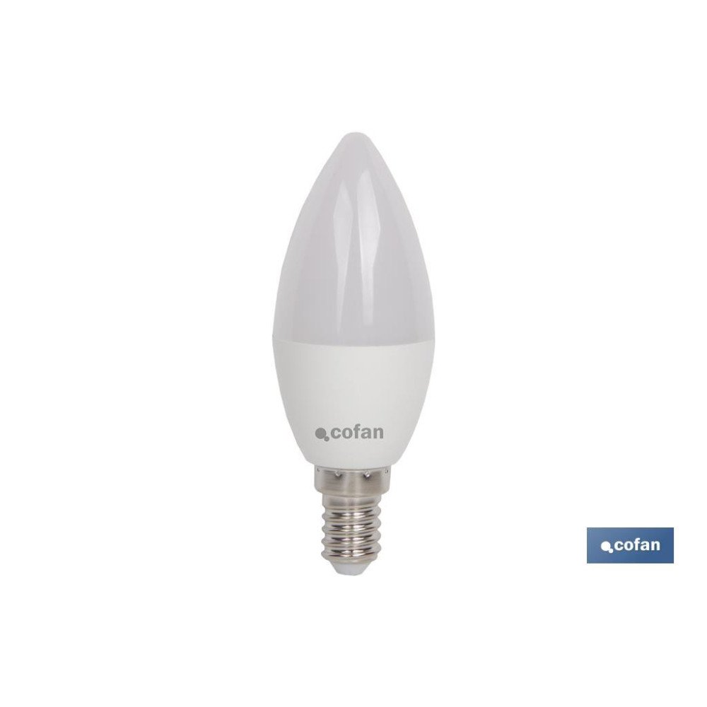 BOMBILLA LED 8W VELA E14 220º 810LM 4000K (PACK: 1 UDS)