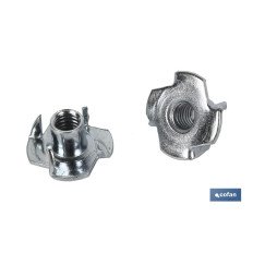 BLÍSTER DE 2 UDS. TUERCAS EMPOTRABLES M6 VENTA UNITARIA (PACK: 1 UDS)