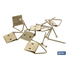 BLÍSTER DE 5 UDS. CUELGACUADROS 16 X 16 MM VENTA UNITARIA (PACK: 1 UDS)