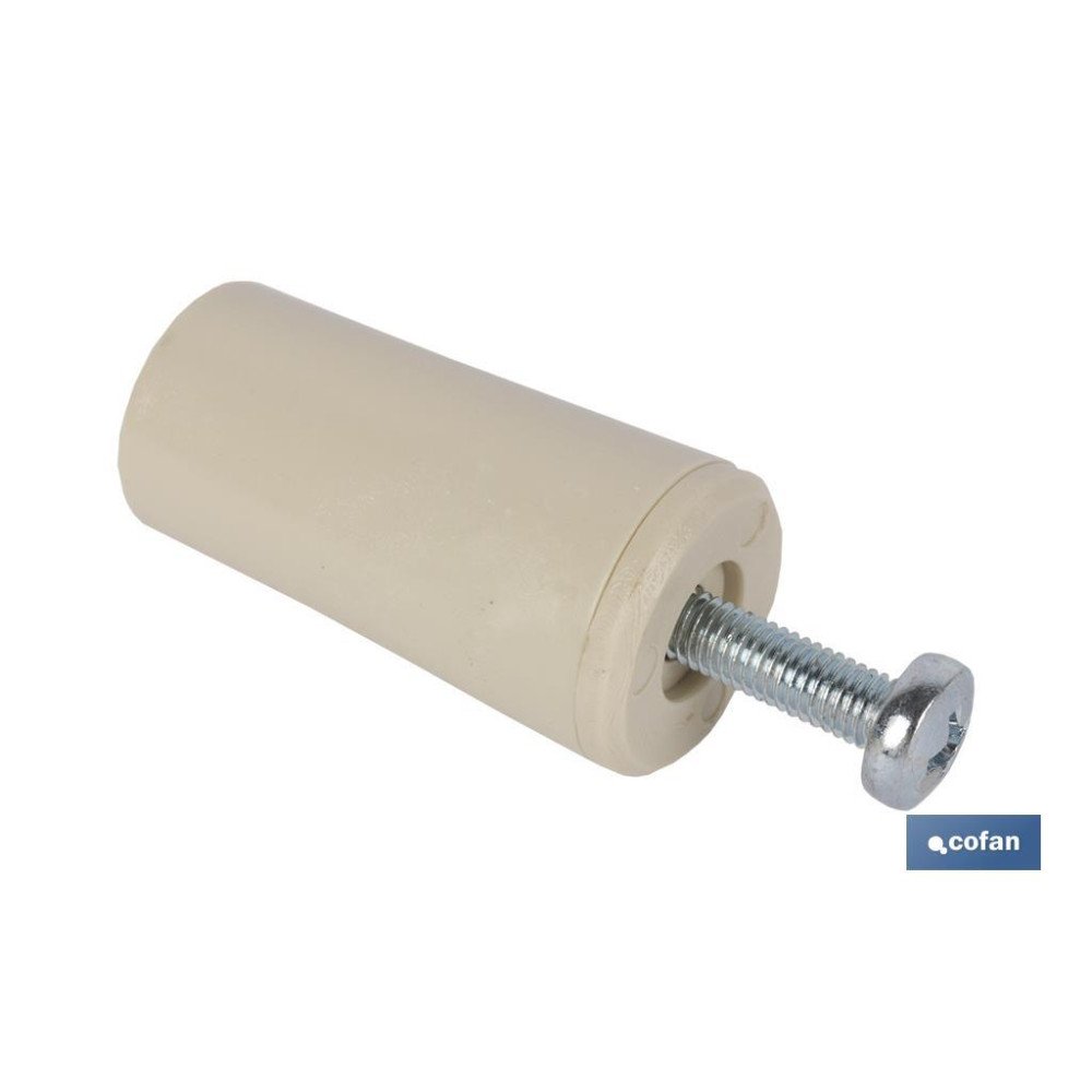 TOPE PERSIANA 40MM BLANCO 2 UDS (PACK: 12 UDS)