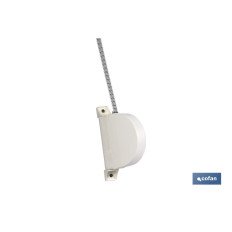 RECOGEDOR ABATIBLE CINTA MARFIL 6MX14MM (PACK: 1 UDS)