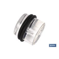 TOPE ADHESIVO REDONDO DE METACRILATO VENTA UNITARIA (PACK: 1 UDS)
