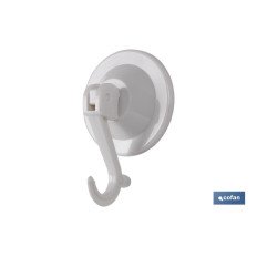 1 UD COLGADOR VENTOSA CIERRE SEGURIDAD Ø59mm (PACK: 1 UDS)