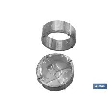ROLLO ALAMBRE GALVANIZADO 0,9MM   50M (PACK: 1 UDS)