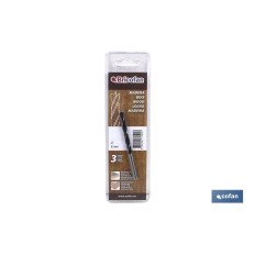 BL 1 UDS BROCA 3 PUNTAS BRICOFAN 3 mm (PACK: 1 UDS)